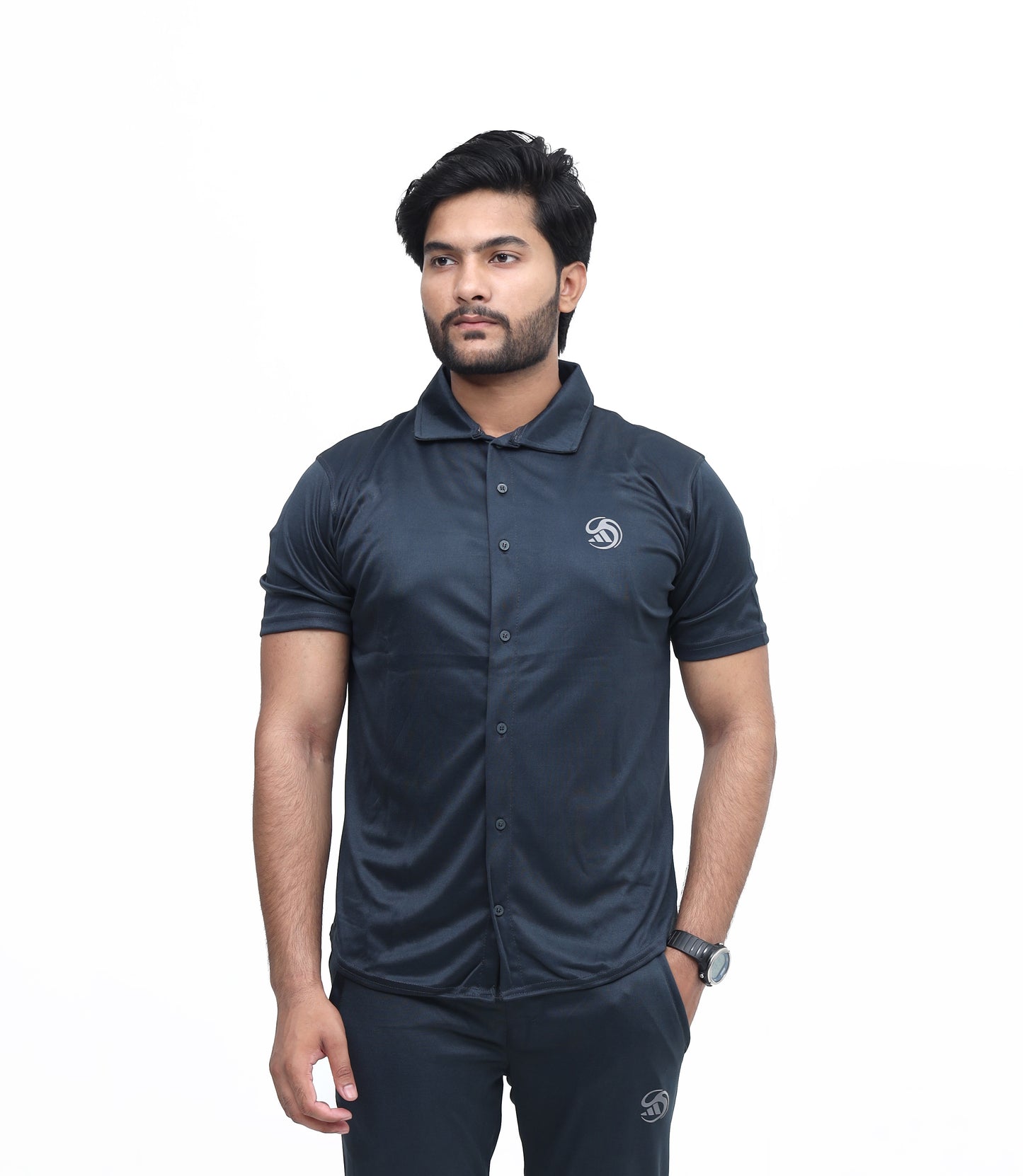 Summer Tracksuit – Breathable Macro Lycra Stuff for Men/Women | Slate Grey Color