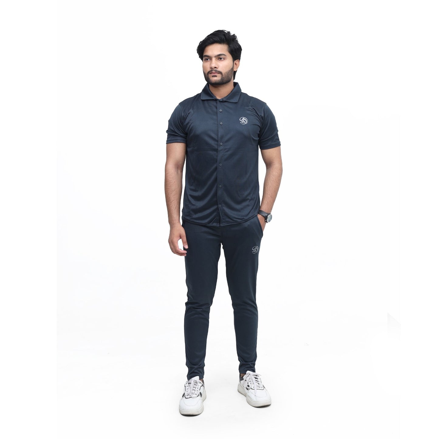 Summer Tracksuit – Breathable Macro Lycra Stuff for Men/Women | Slate Grey Color